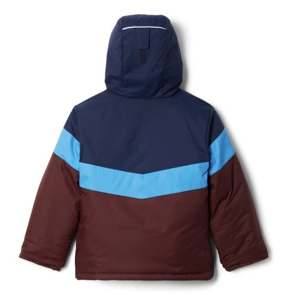 Columbia Youth Boys Lightning Lift II Jacket, Navy Blue Maroon Kids Small - Picture 2 of 6